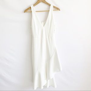 Lulu’s Sexy Ivory White MIDI Dress Size M